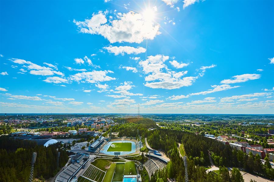 Visit Lahti | Lahden Urheilukeskus | Suurmäen huippu