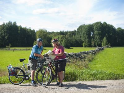 Wandern und Fahrradfahren in der Gemeinde Tingsryd