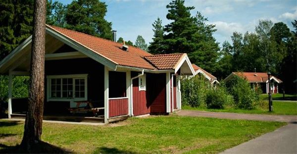 Cottage at Rättviks Camping. 