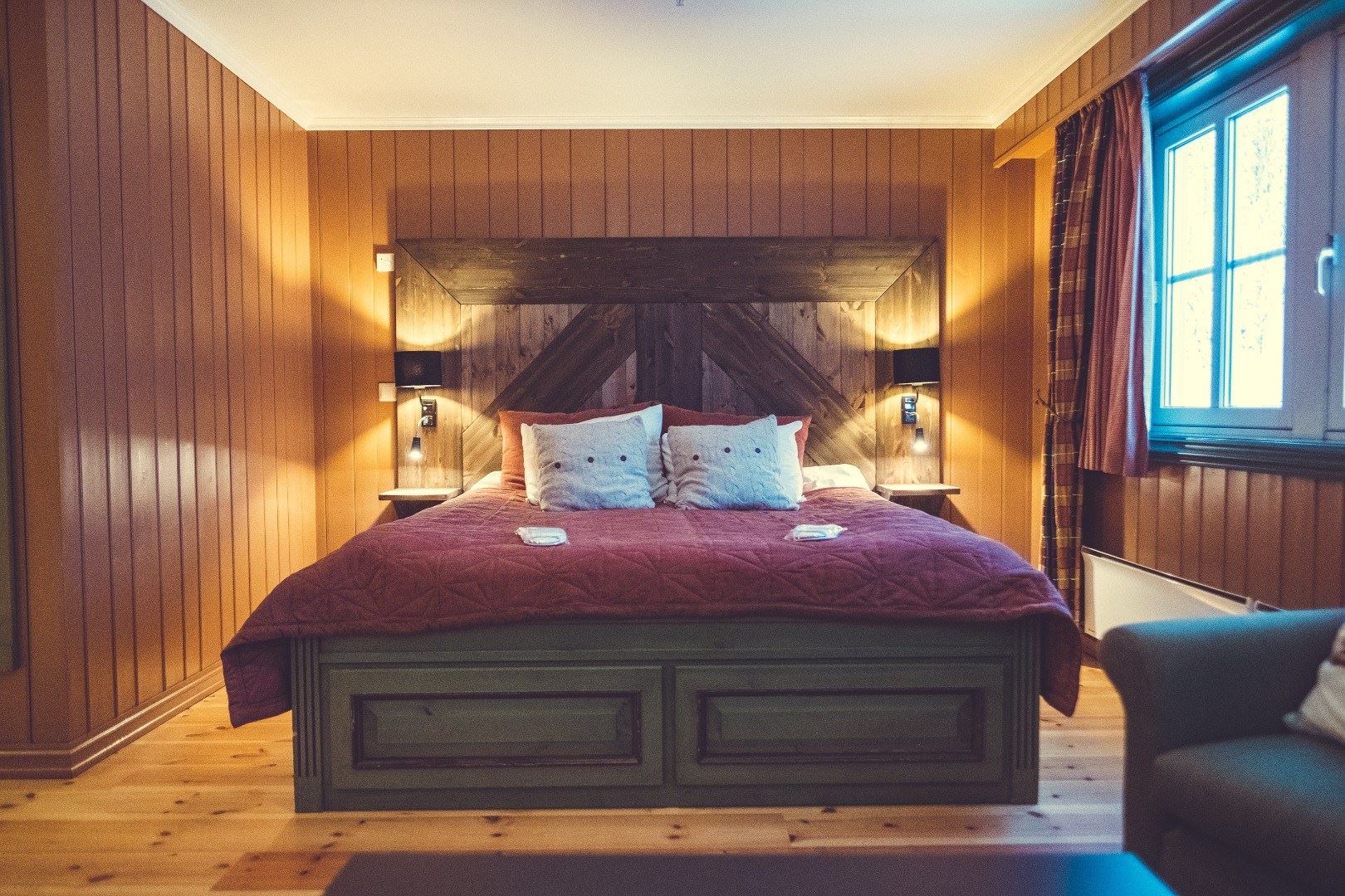Juniorsuite med balkon og udsigt