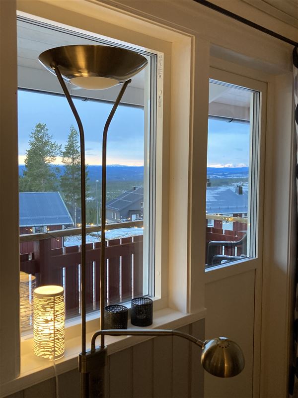 A balcony.
