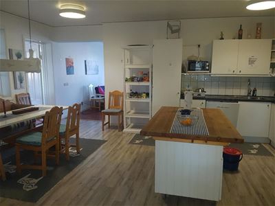 A kitchen.