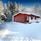 Richard Strom,  © Richard Strom, A red small cabin.