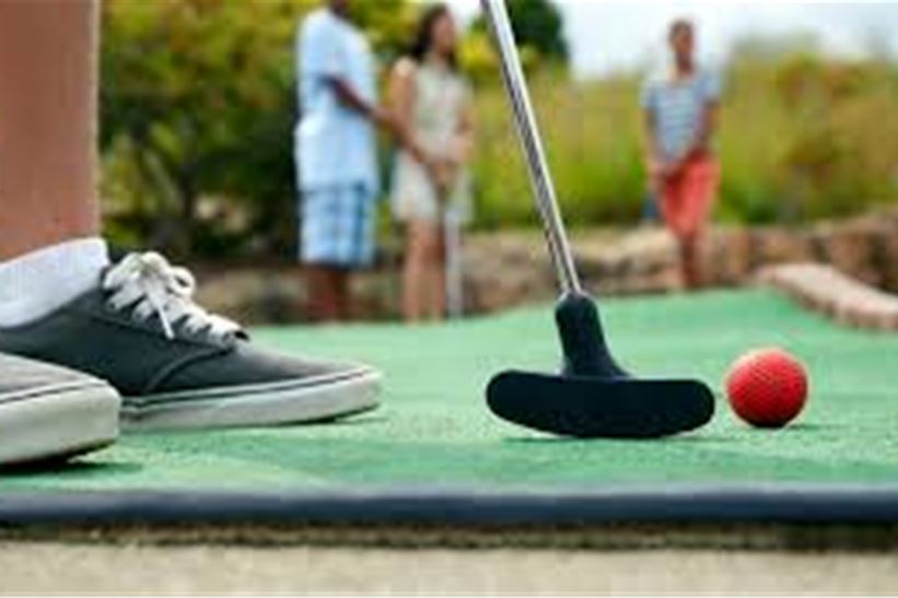 Minigolf, minigolfbana, golf