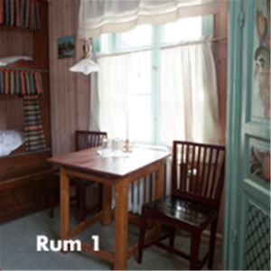 Rum med sängar.