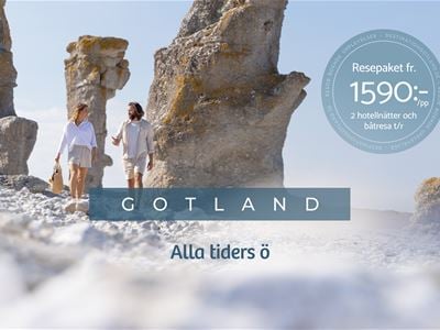 The Gotland Package • Ferry + Hotel 2 nights