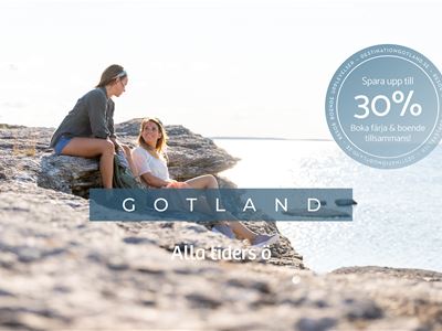 Fähre+Unterkunft • Unterkunft in ganz Gotland