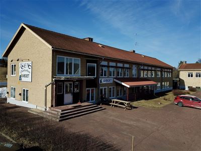 Large two storey building