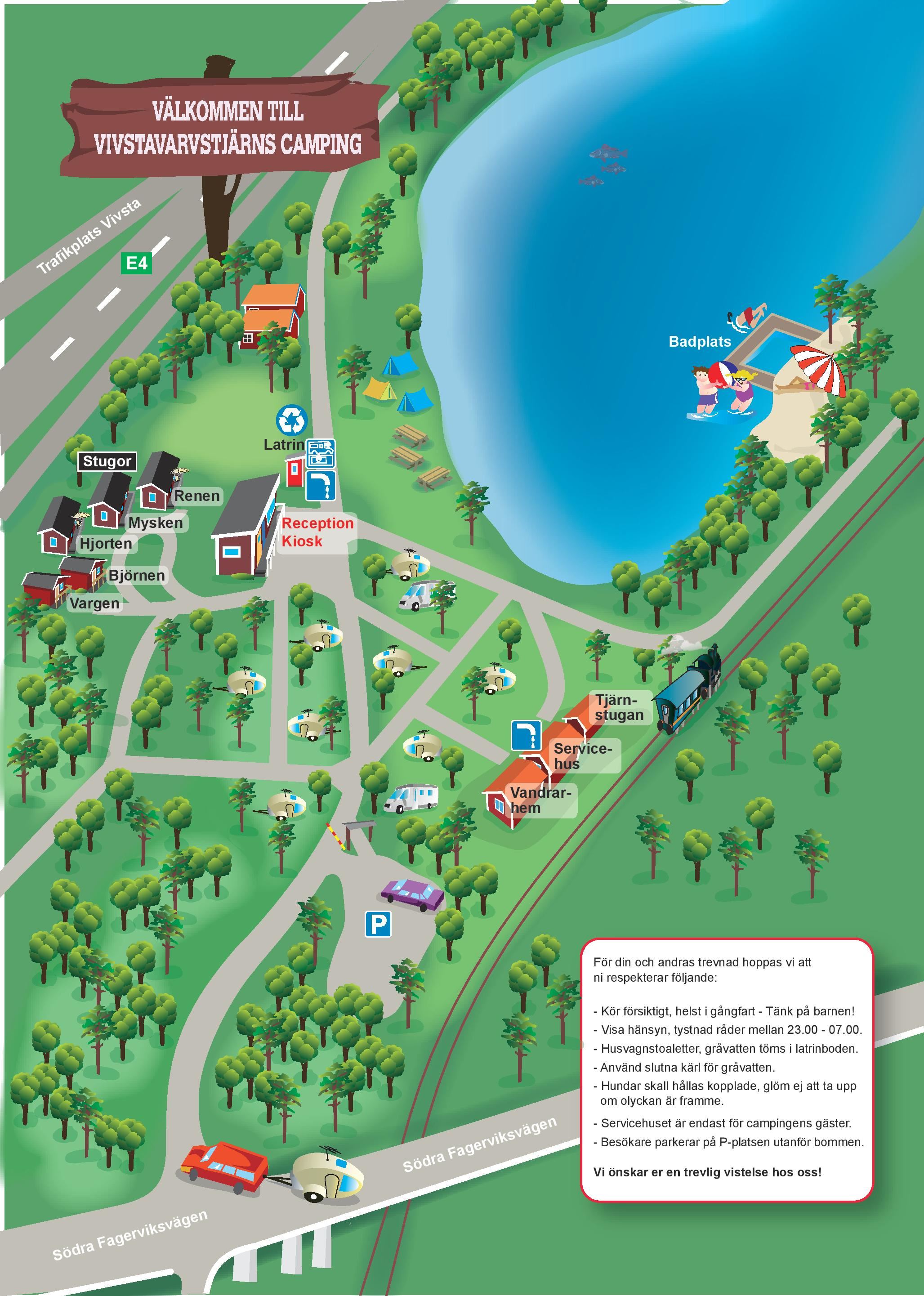 Vivstavarvstjärns Camping