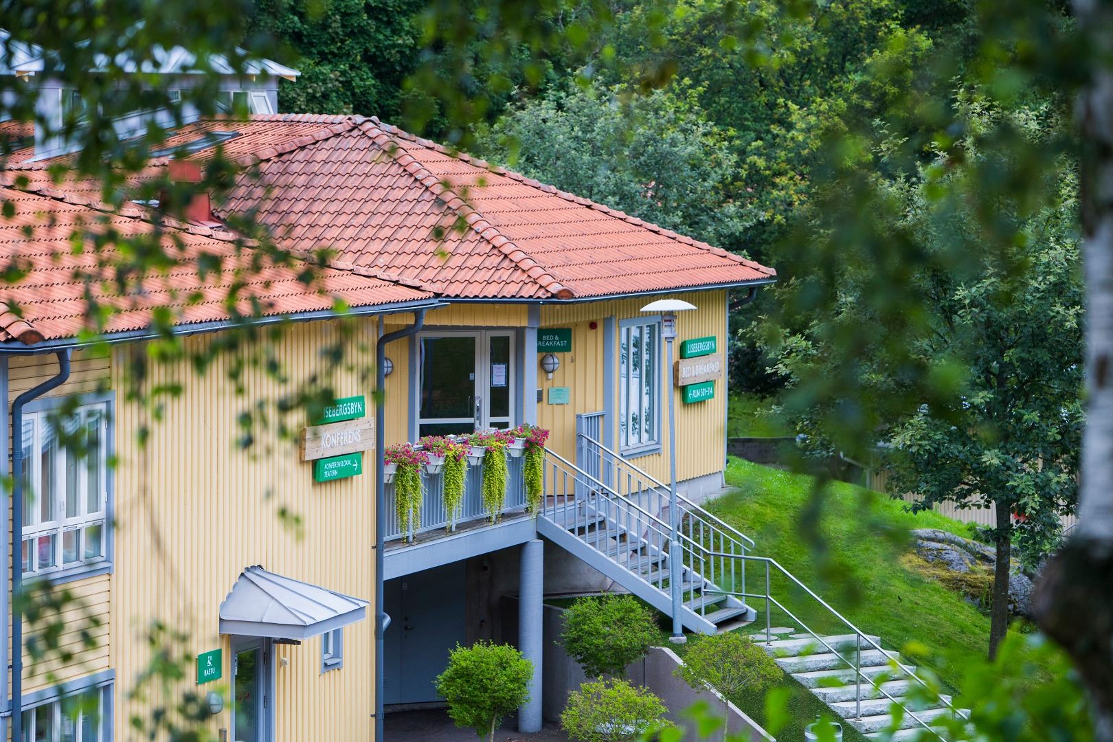 Lisebergsbyns Bed & Breakfast - så nära hotell man kan komma