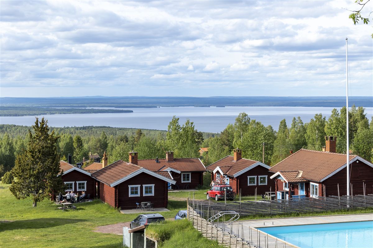 View over lake Siljan.