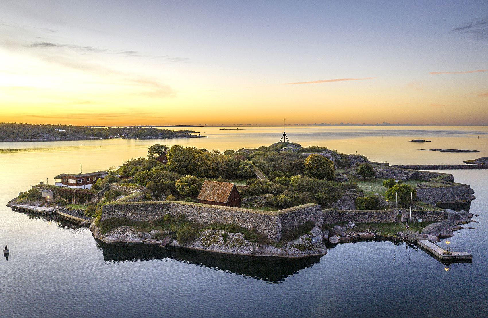 Upptäck befästningsön Kastellet