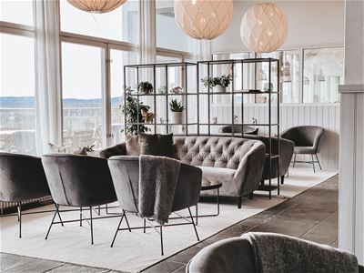 Sofa and armchairs.