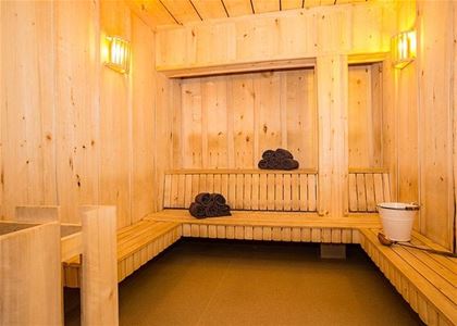 A big sauna.