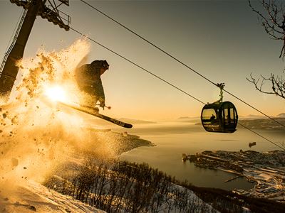 Five nights in Narvik with four days of skiing!