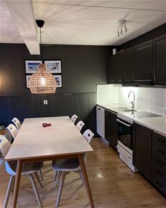 A kitchen.