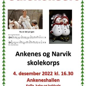Christmas concert Ankenes and Narvik school choir