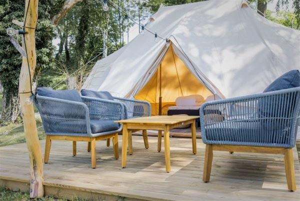 Glamping Tent Deluxe 2+1 beds 