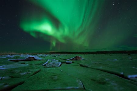 Northern lights near Tromsø