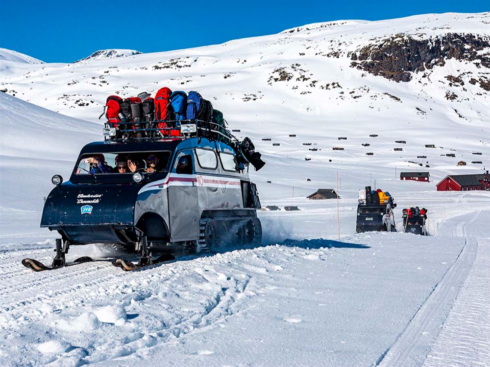 Beltebiler & lunsj i Jotunheimen