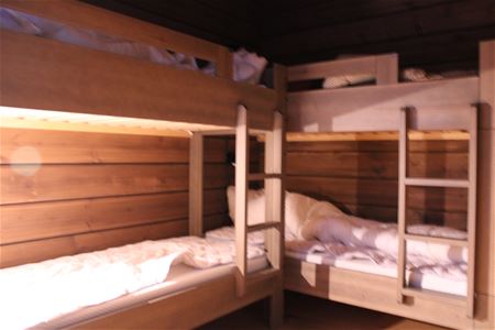 Two bunk beds.