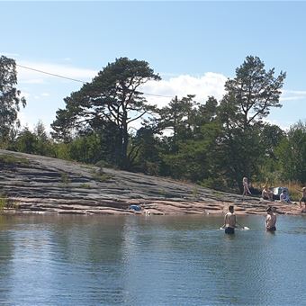 Eckerö Camping & Stugor, Stugor, Huvudön, Strand