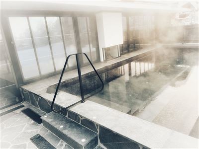 A outdoor pool.