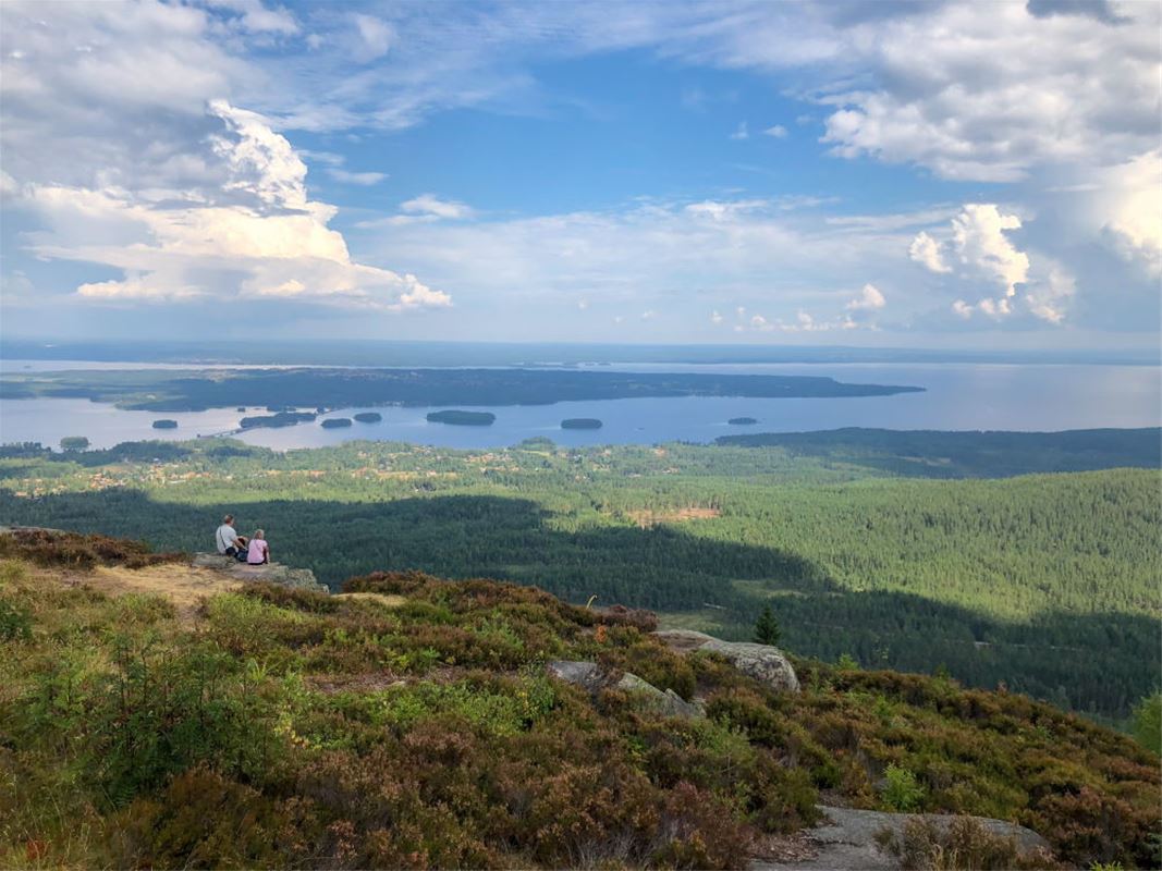 Utsikt över Siljan.