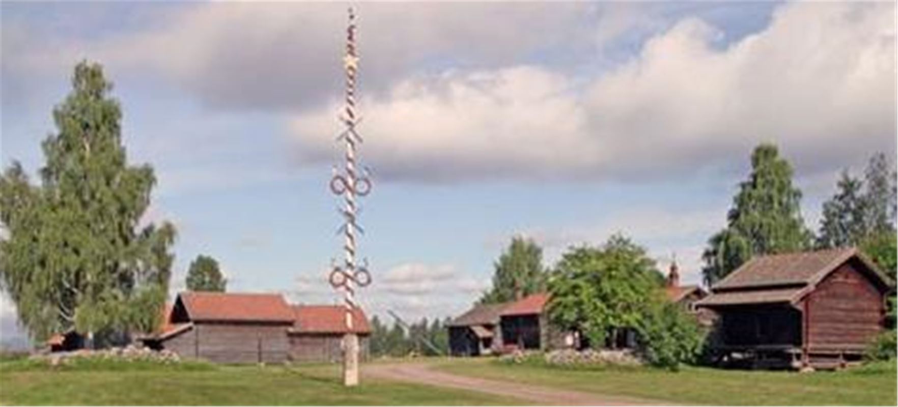 May-pole at open air museum.
