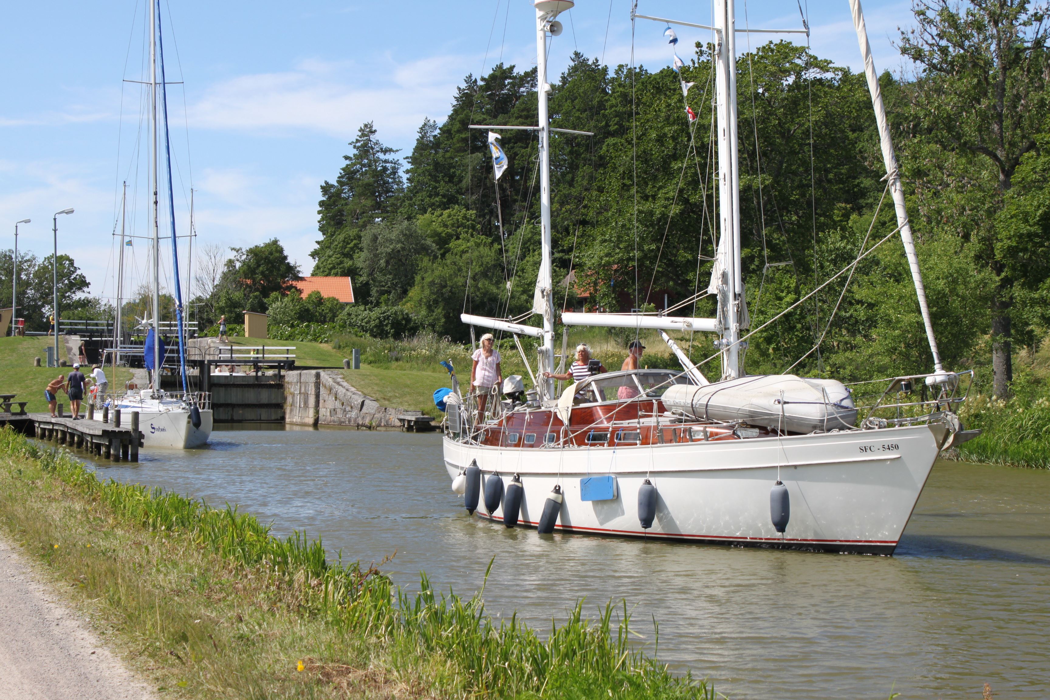 Carlsborg övre sluss 