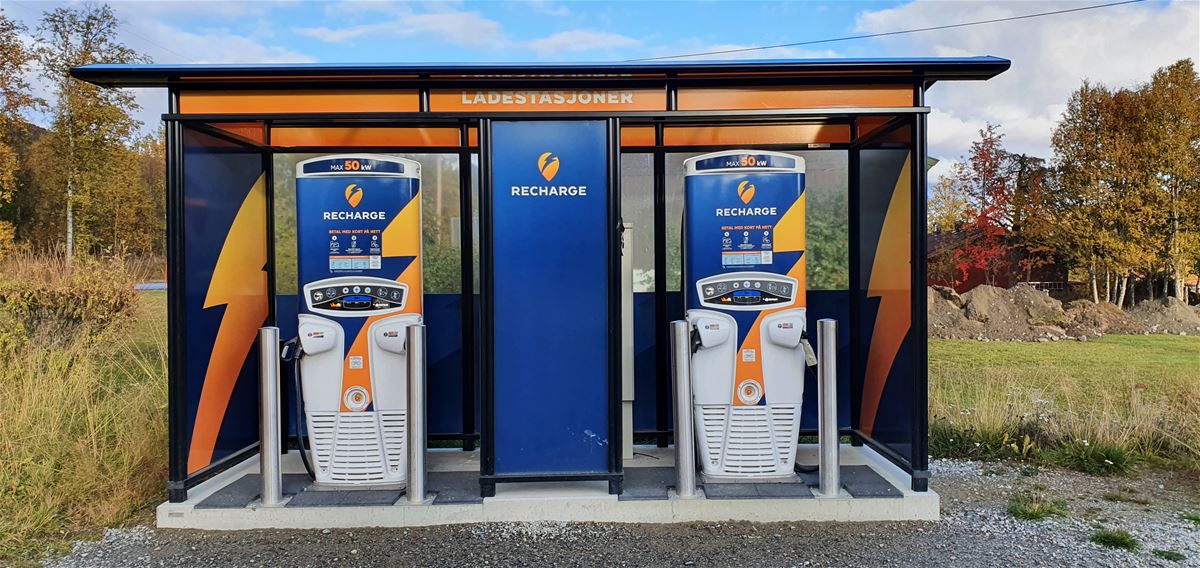 EL-car charching Dagali image 1