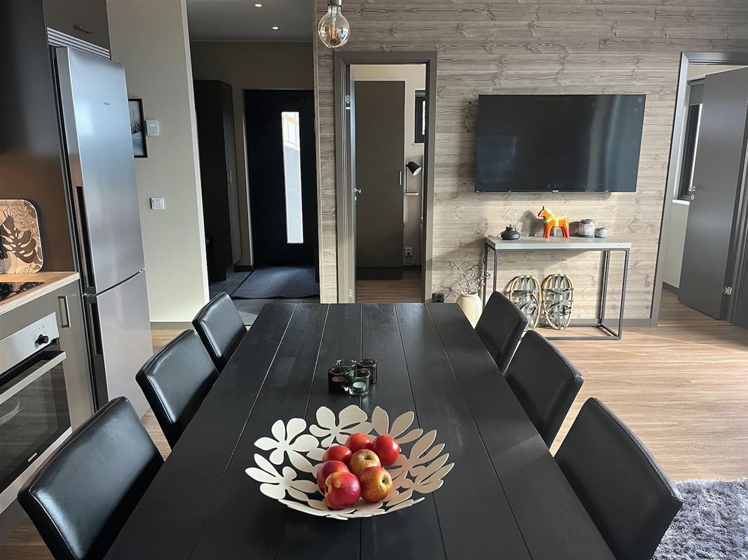 A dining table.