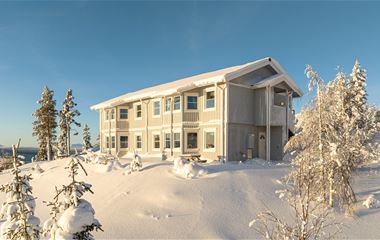 Laxvägen 9 - Lägenheter på Höglandet med milsvid utsikt över fjällen