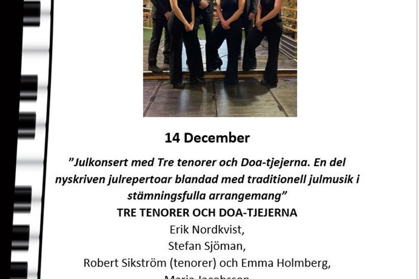 Julkonsert på Kanalgården