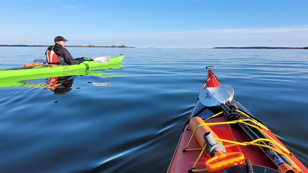 Paddling i Söderhamns skärgård