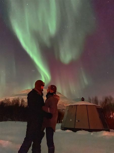 North Experience,  &copy; North Experience, Romance under the northern lights at North Experience 