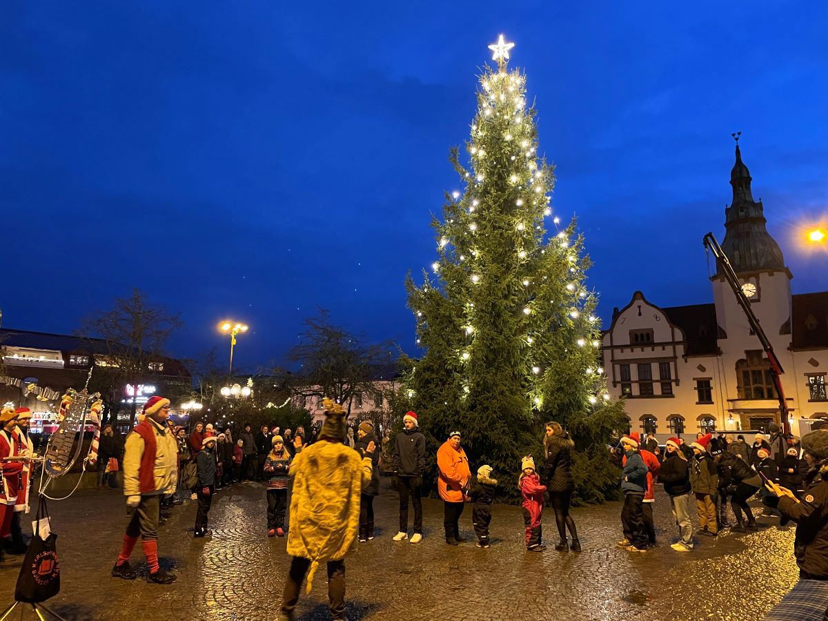 Julskyltning i Karlshamn