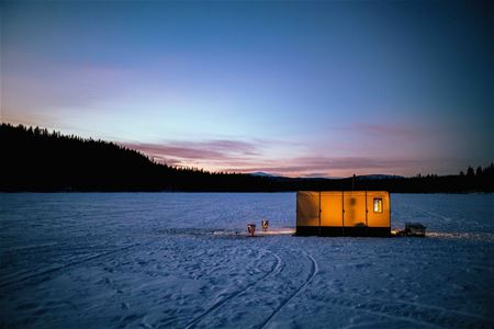 Bastutält i Lofsdalen