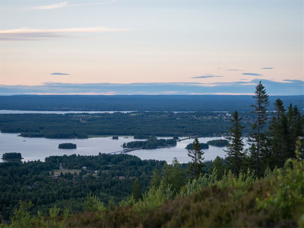 Utsikt över Siljan.