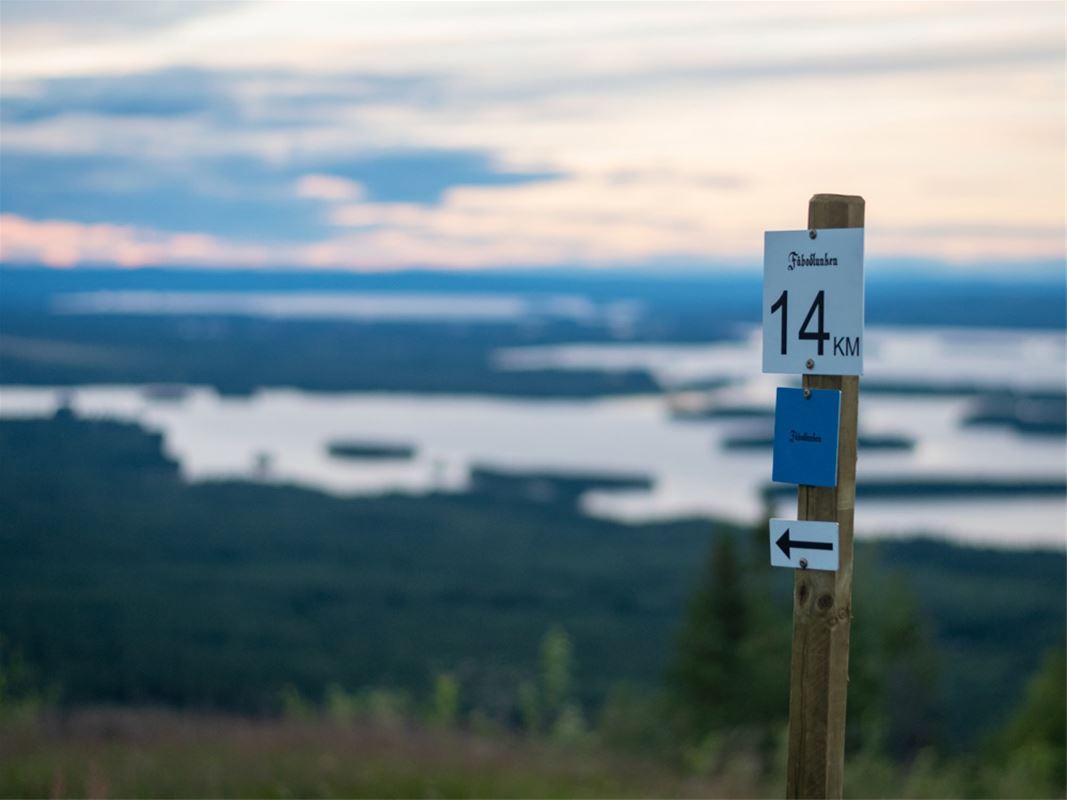 View of Lake Siljan.