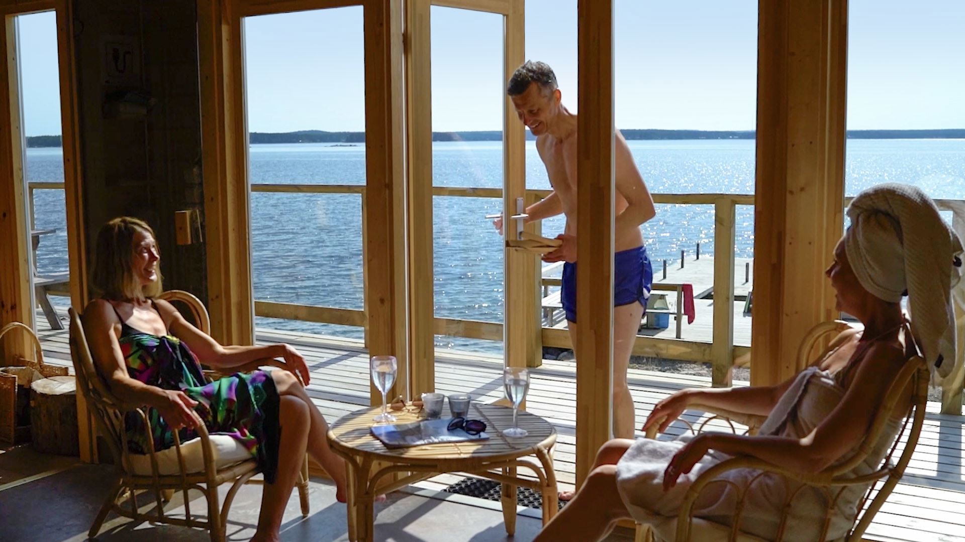 Skärgårdsstugor på Klacksörarna