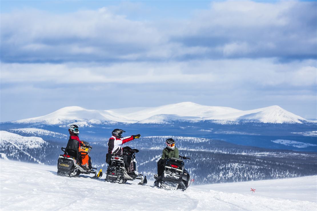 Guidad skotertur i Lofsdalen