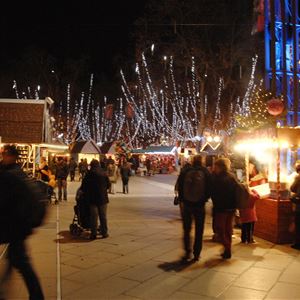 French guided tour for winter: Montpellier by night