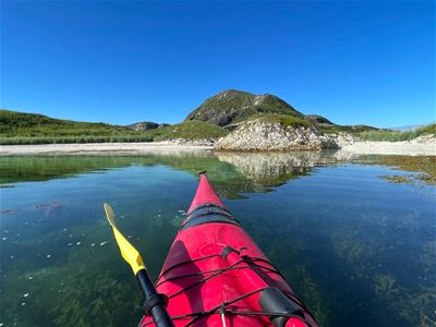 View from a kayak