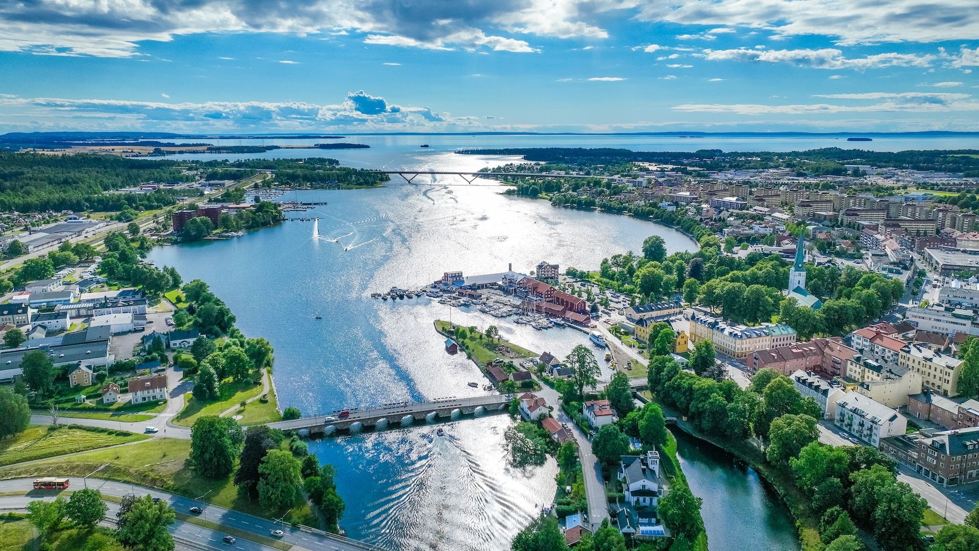 Cykla & Kryssa i Göta kanals huvudstad Motala 