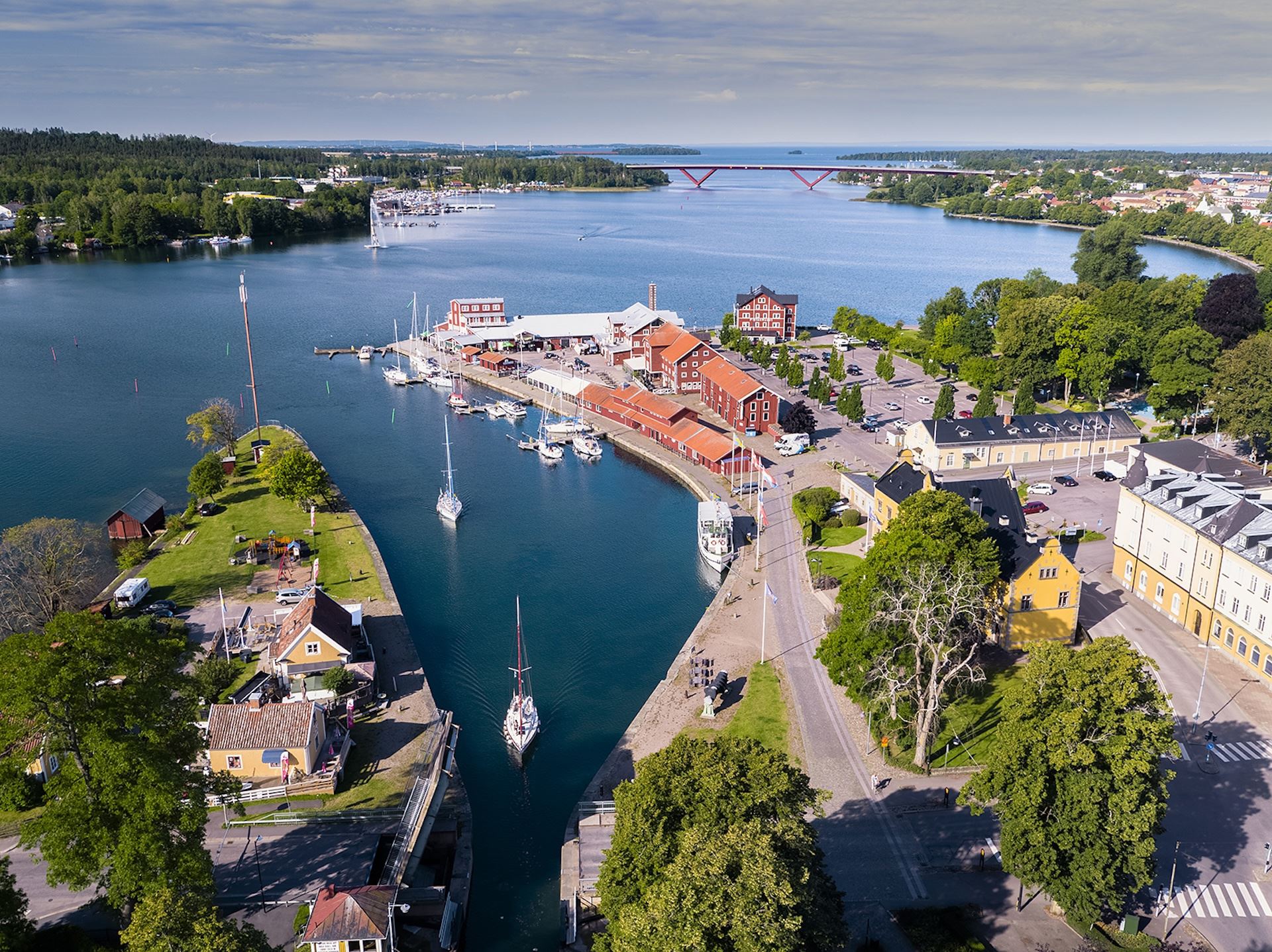 Slussa & sussa i Motala