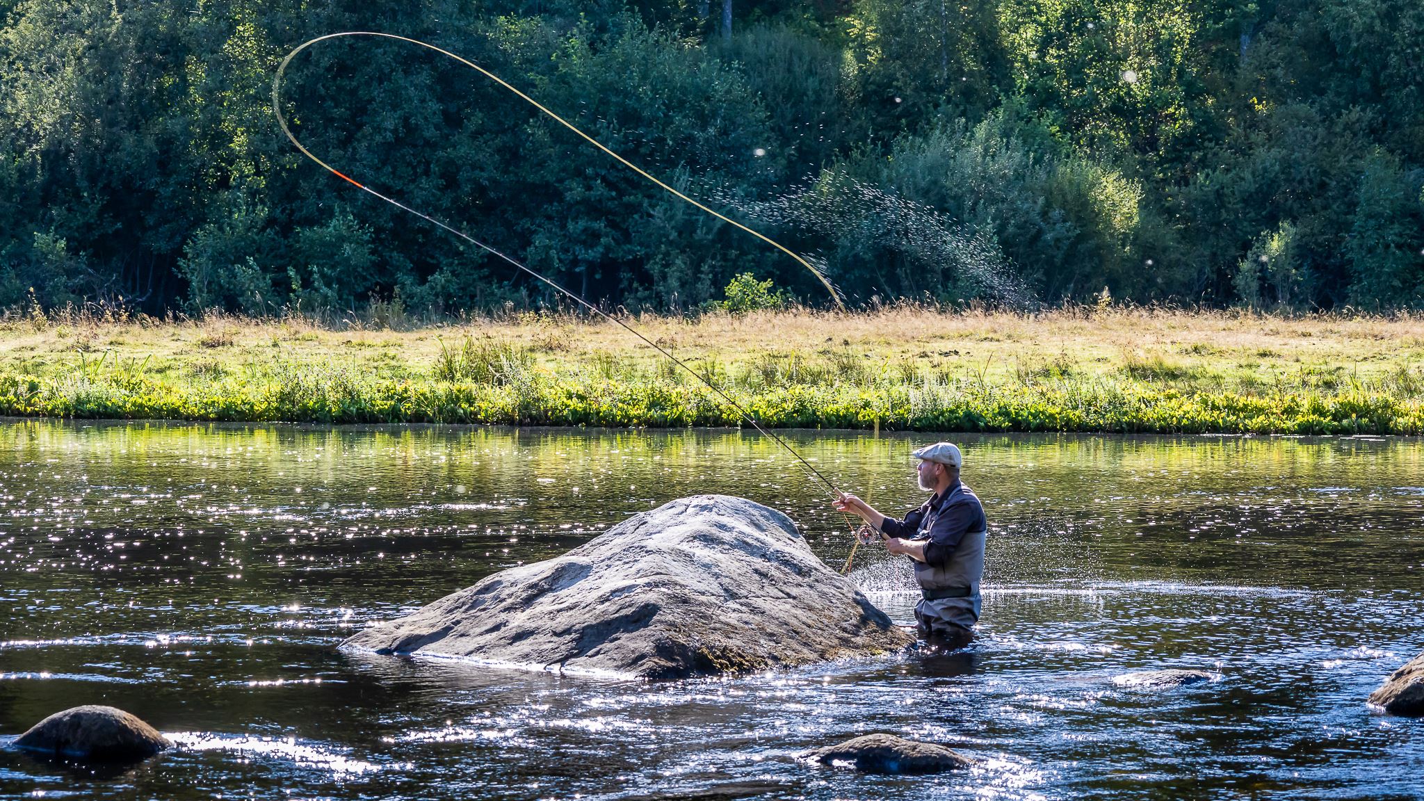 Fiskepremiär i Mörrum