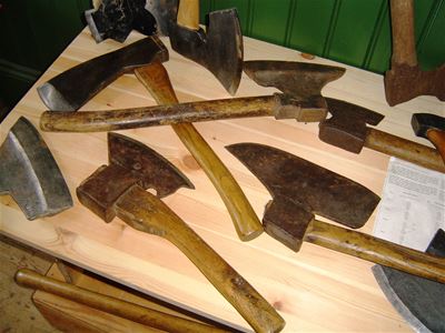 Gränsfors yxmuseum.
