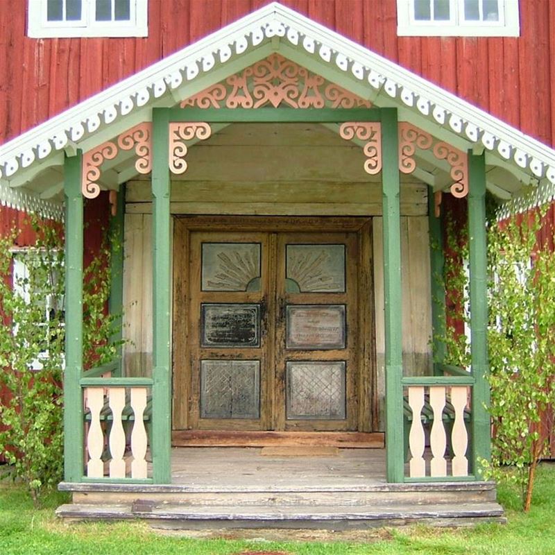 House entrance.