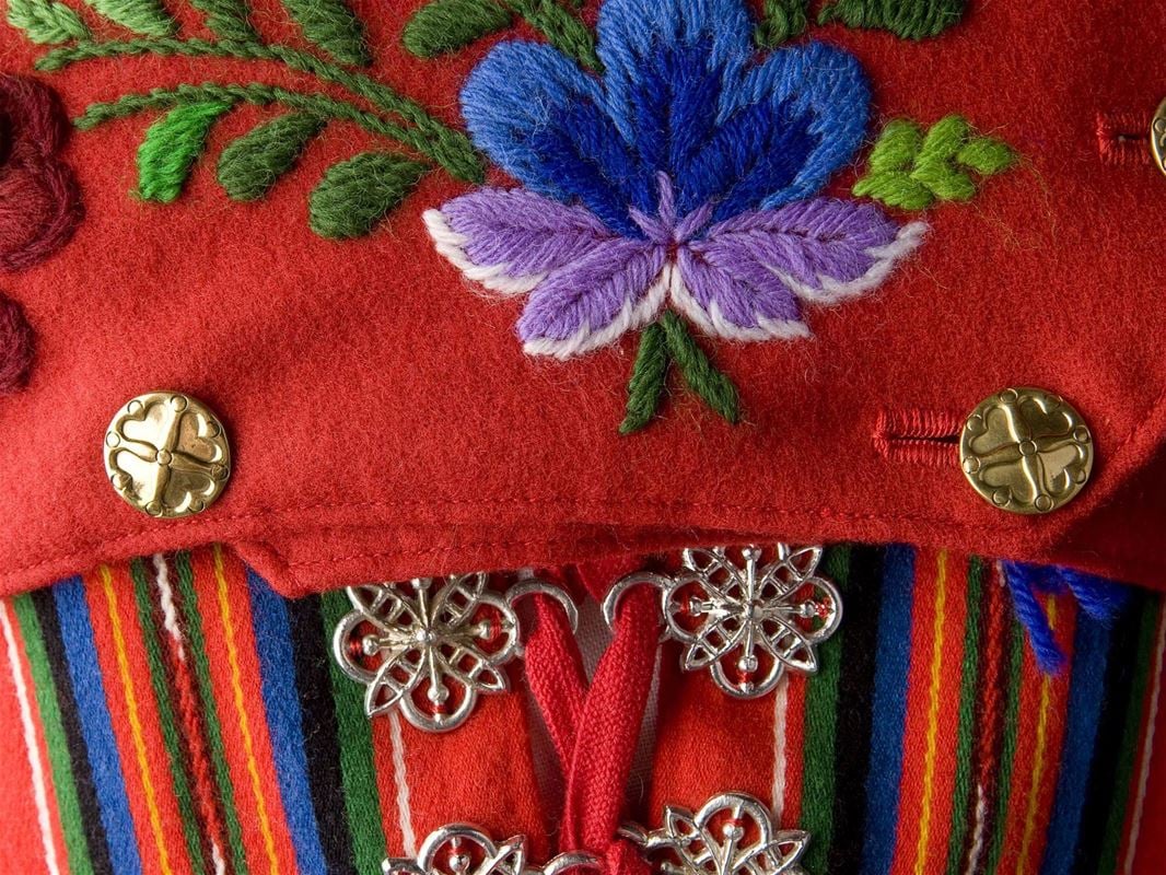 Details from a folk costume.